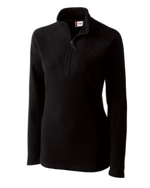 Clique Summit Lady Half Zip Microfleece Jacket - Black