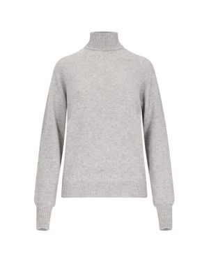 Ma'ry'ya Classic Turtleneck - Gray