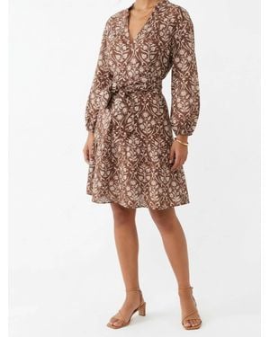 Soleil De Mer Martin Mini Dress - Natural