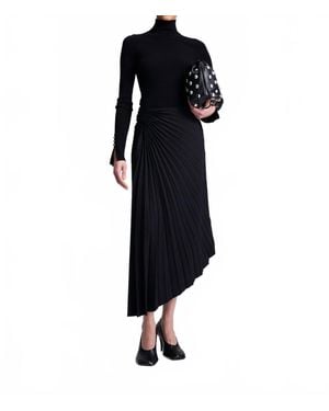 A.L.C. Tracy Tailored Midi Skirt - Black