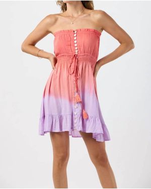 Tiare Hawaii Ryden Mini Dress - Pink
