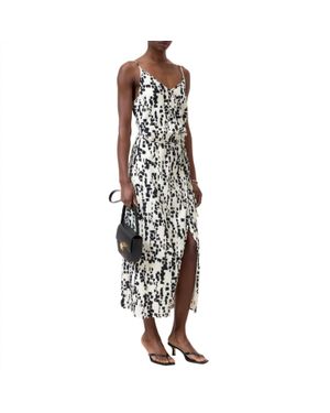 Closed Wrap Dress - Black