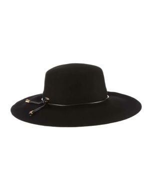 Dorfman Pacific Adelle Boater Hat - Black