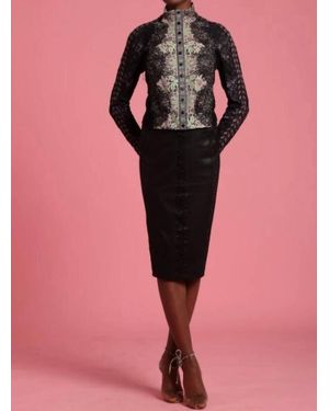 In Earnest Lace Cardy Top - Pink