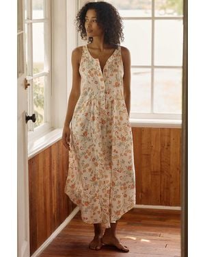 Papinelle Amber Panel Maxi Dress - Brown