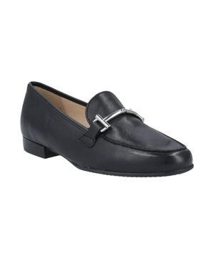 Ara Kelowna Metal Bit Loafer - Black