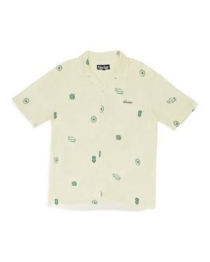 Sinclair Legal Tender Vacation Ivory Casual Button-Down Shirt - Natural
