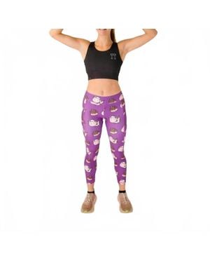 ChicknLegs Choccy Cows Leggings - Red