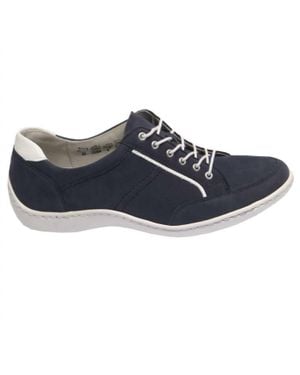 Waldläufer Jasmine Casual Walking Shoe - Blue