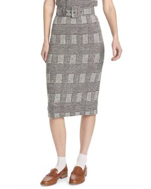 Corey Lynn Calter Zola Pencil Skirt - Gray