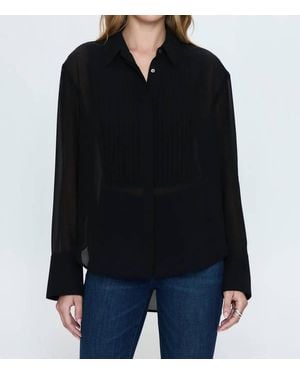 Pistola Charlotte Button Down Shirt - Black