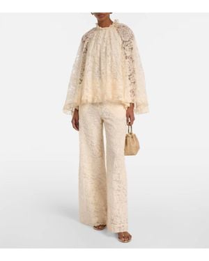 Zimmermann Carousel Lace Pant - Natural