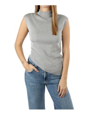 A.L.C. Edith Sleeveless Top - Gray
