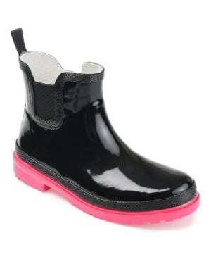 Journee Collection Collection Tekoa Rain Boot - Brown