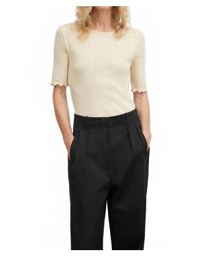 Skall Studio Edie Short Sleeve Tee - Black