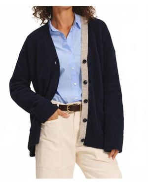 Velvet By Graham & Spencer Cameron V-Neck Sweater - Blue