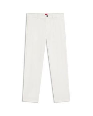 HUGO Slim-Fit Pants - White
