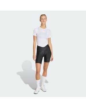 adidas Essentials Padded Cycling Bib Shorts - White