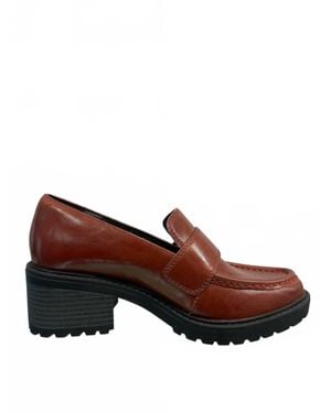Salvia Calf Loafer - Brown