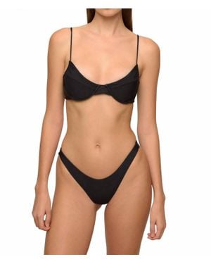 Mikoh Swimwear Nava Top - Black