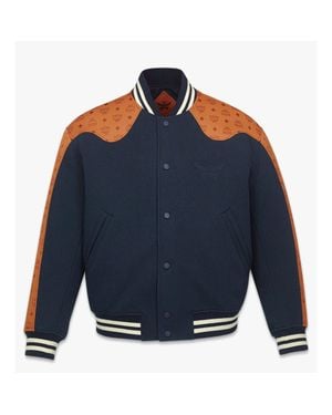 MCM Ponte Varsity Jacket - Blue
