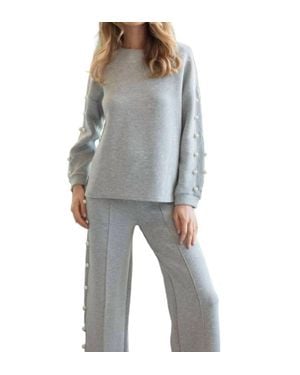 Joh Katri Pearl Top - Gray