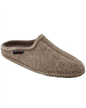 Haflinger As26 Wool Slipper - Brown