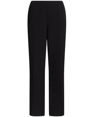 Alberta Ferretti Tailored Straight-Leg Formal Pants - Black