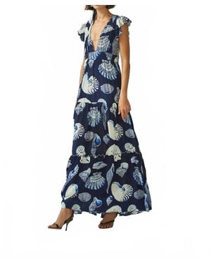 Carolina K Mila Dress - Blue