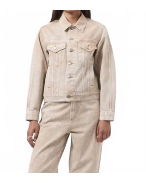 Dala Slim Trucker Jacket - Natural