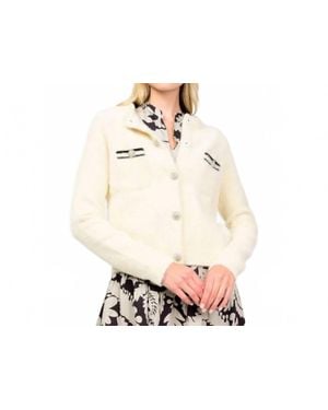 Ivy Jane Chanel Knit Cardigan - Black