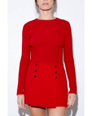 Grey/Ven Gregory Top - Red