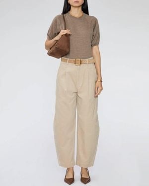 SPRWMN Short Sleeve Raglan T-Shirt - Natural
