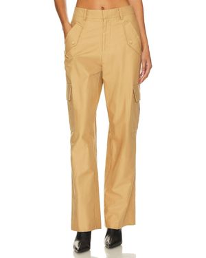 Rails Daley Cotton & Linen Cargo Pants - Yellow