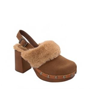Chocolat Blu Fawn Heels - Brown