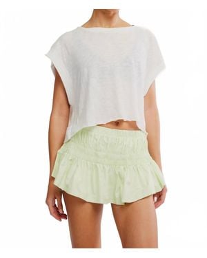 Free People A-Game Skort - White