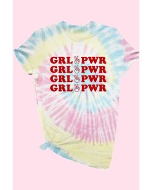 Alphia Graphic Tee - Pink