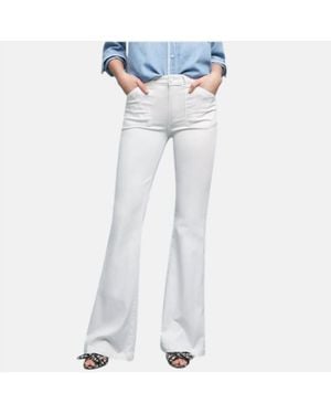 PAIGE Genevieve Flare Jean - Blue