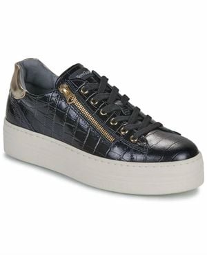Nero Giardini Zeus Zipper Sneaker - Black