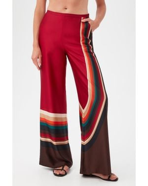 Trina Turk Tavia Pant - Red