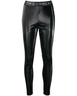 Faith Connexion Slim-Fit Ankle-Length Pants - Black