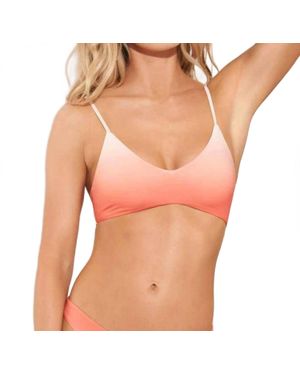 Maaji Reversible Sporty Bralette Top - Orange