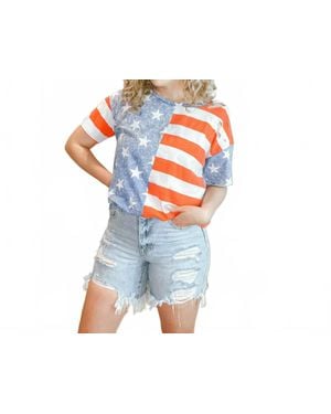 Bibi America The Beautiful Tee - Blue