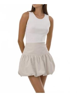 Lamarque Marigold Bubble Skirt - White