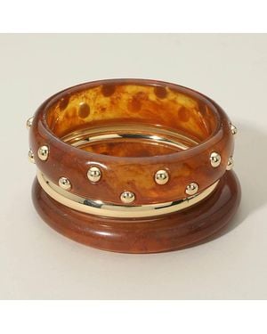 Fashnzfab 3Pcs - Brown