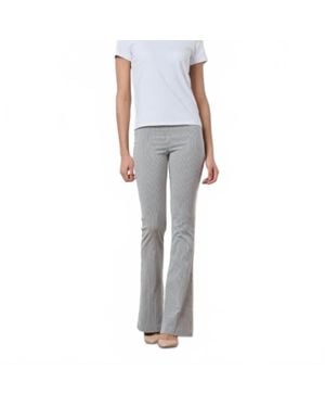 Avenue Montaigne Bellini Flare Pull On Pants - Gray