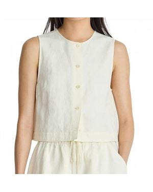 Apiece Apart Godet Tank Top - Natural