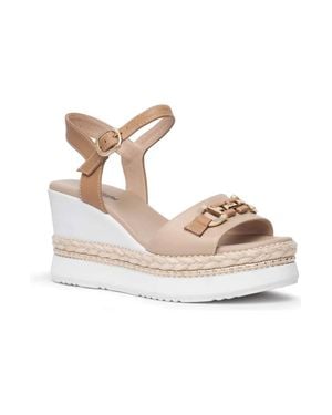 Nero Giardini Platform Wedge Sandals - Multicolor