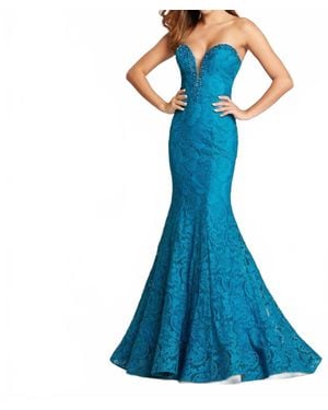 Ellie Wilde Prom Dress - Blue