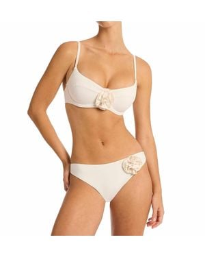 Sea Level Casa Del Mar Cheeky Bikini Bottom - White